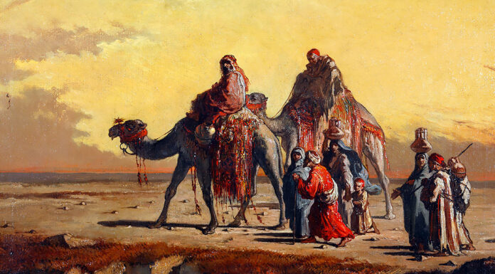 “La gobba del cammello” di Joseph Rudyard Kipling Francisco Lameyer. Desert Scene