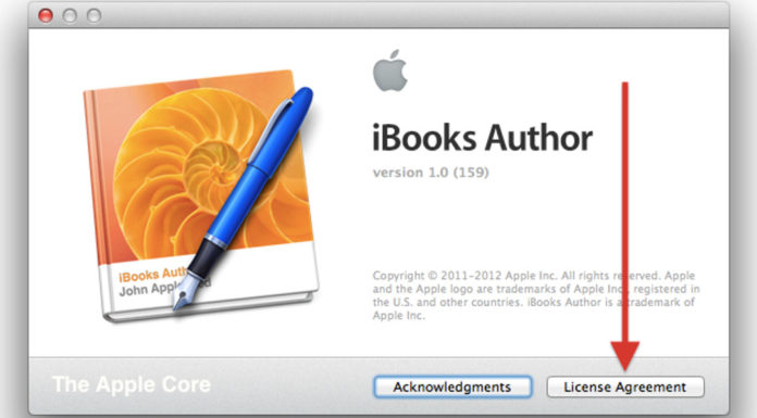 iBooks Author: una grande novità, o una pessima notizia? iBooks Author License Agreement