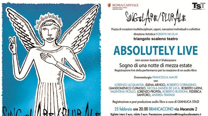 25 febbraio: Absolutely live
