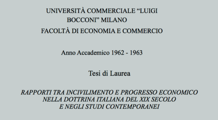 “Rapporti tra incivilimento e progresso economico nella dottrina italiana del XIX secolo e negli studi contemporanei”, di Mario Biondi Rapporti tra incivilimento e progresso economico nella dottrina italiana del XIX secolo e negli studi contemporanei