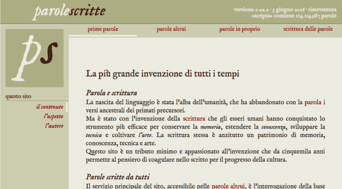 parolescritte.it parolescritte.it