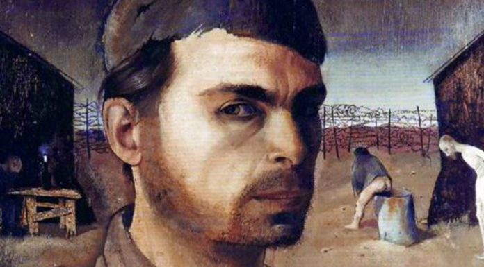 Giorno della memoria: online «Perché gli altri dimenticano» Autoritratto in campo di concentramento (di Felix Nussbaum, 1904-1944)