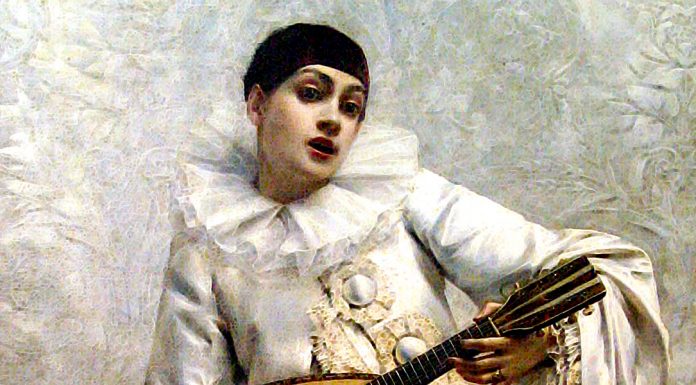 «Il trampolino per le stelle» di Lucio D’Ambra Léon Comerre - Pierrot col mandolino