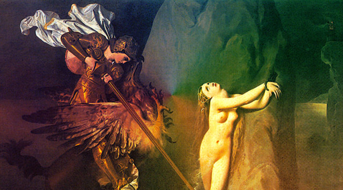 «Su l’Orlando furioso» di Giosuè Carducci Jean-Auguste-Dominique Ingres - Roger délivrant Angélique (1819)
