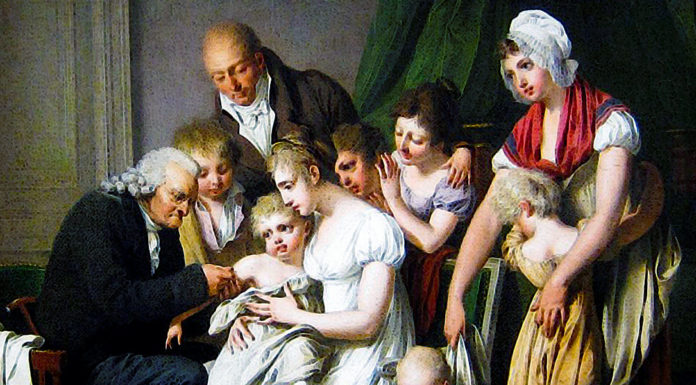 «Sull’innesto del vaiuolo» di Pietro Verri Louis Léopold Boilly, La vaccinazione (1807)