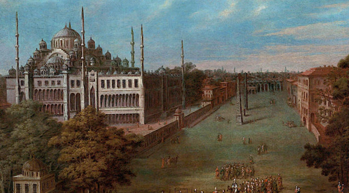 «Giornale di un viaggio da Costantinopoli in Polonia» di Ruggiero Giuseppe Boscovich Jean-Baptiste van Mour. Il gran visir attraversa la piazza Atmeydan