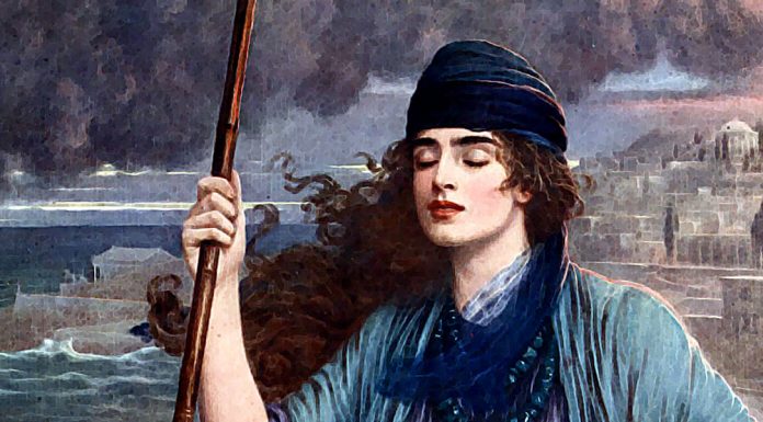 «Ragazzi ciechi» di Augusto Romagnoli Blind Girl of Pompei. Herbert Gustave Schmalz (1856-1935)