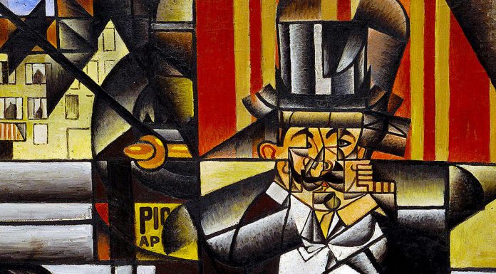 “Ciò che vide il portalettere” Man in a Café. Juan Gris (1887-1927)
