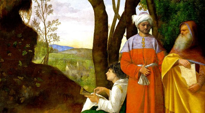 “L’essenza della filosofia” di Pantaleo Carabellese Tre filosofi di Giorgione