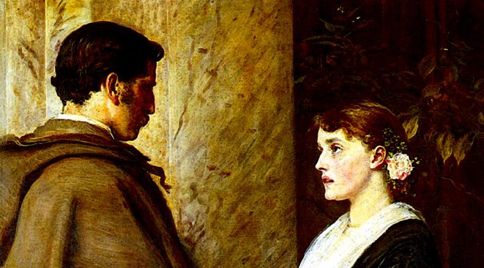 «Il palco vuoto» di Edward Phillips Oppenheim Yes. John Everett Millais (1877)