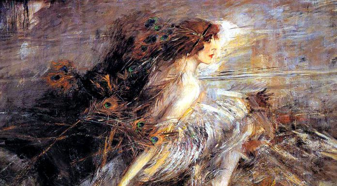 «Le vie del peccato» di Ugo Ojetti Portrait Of The Marquise (1914). Giovanni Boldini