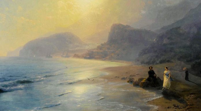 «Il pallone fantasma» di Flavia Steno Ivan Aivazovsky. Pushkin And Countess Raevskaya By The Sea Near Gurzuf And Partenit, 1886