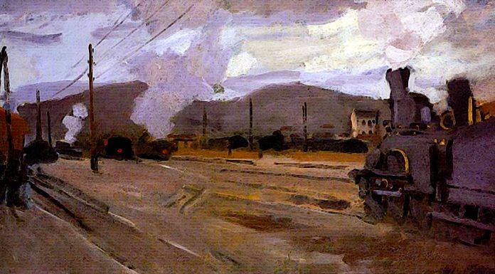 «Mio figlio ferroviere» di Ugo Ojetti The railroad station at Argenteuil. Claude Monet (1840-1926)