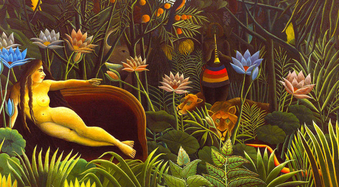 Nuovo ePub. «L’origine dell’uomo e la scelta in rapporto col sesso» di Charles Darwin Le rêve (1910) di Henri Rousseau (1844–1910)