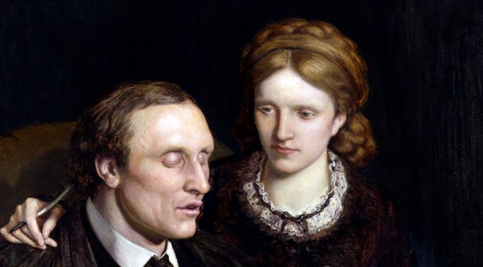 «L’anima di un vescovo» di Herbert George Wells Henry Fawcett; Dame Millicent Garrett Fawcett (née Garrett), by Ford Madox Brown