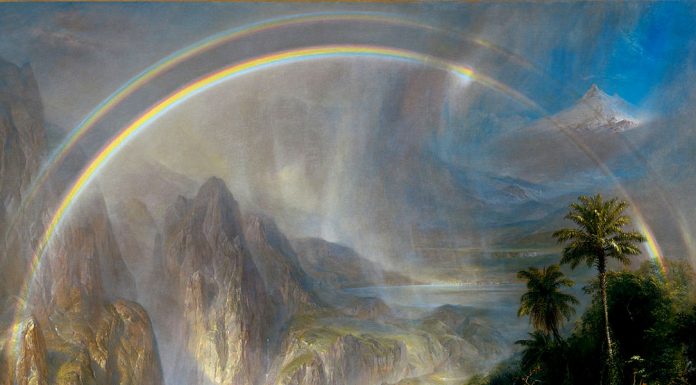 «Porto Tarascona» di Alphonse Daudet Rainy Season in the Tropics. Frederic Edwin Church (1866)
