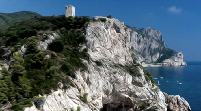 «Dalla rupe» di Anton Giulio Barrili Varigotti