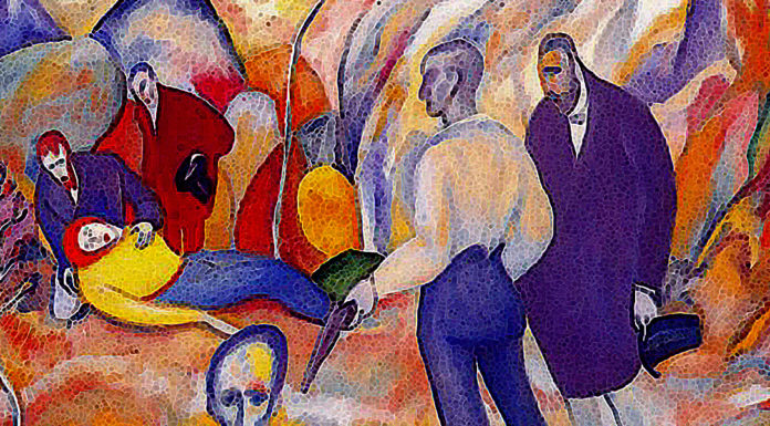 “Due vivi e un morto” di Sigurd Christiansen Duel. Albert Bloch