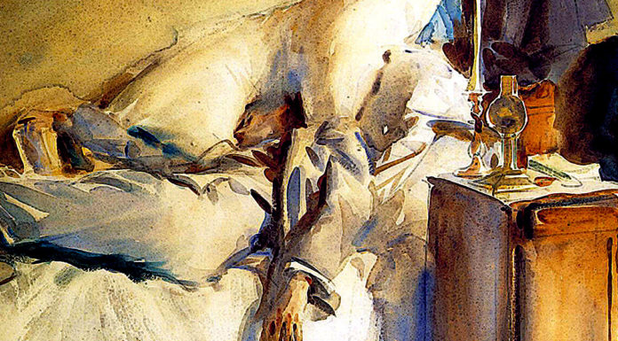 “La dama di compagnia” di Marie Adelaide Belloc Lowndes Peter Harrison Asleep. John Singer Sargent