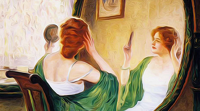 “La maschera e il volto” di Luigi Chiarelli The Green Mirror. Guy Rose