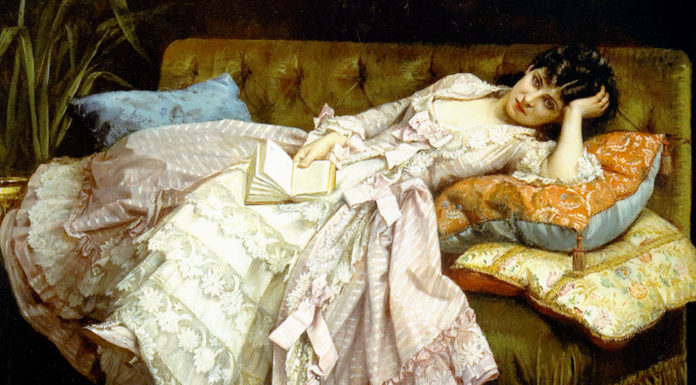 “Leggere e scrivere” di Luigi Chiarelli Sweet Doing Nothing (1877). Auguste Toulmouche