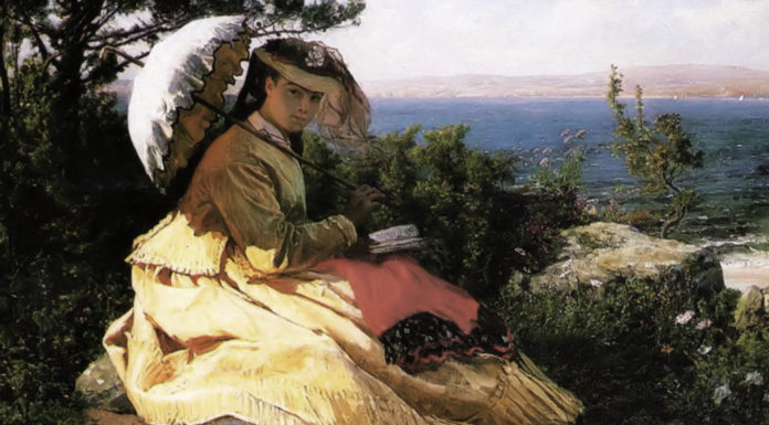 “Essere donna” di Camilla Bisi Young Woman in a Field. Jules Breton