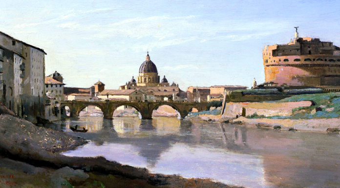 “Canti” di Francesco Paolo Mulè Roma, Castel Sant’Angelo. Camille Corot