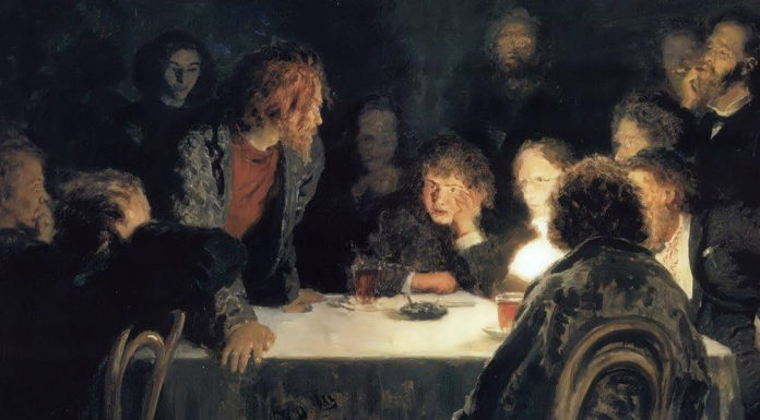 “Storia d’Europa nel secolo decimonono” di Benedetto Croce The Revolutionary Meeting. Ilya Repin