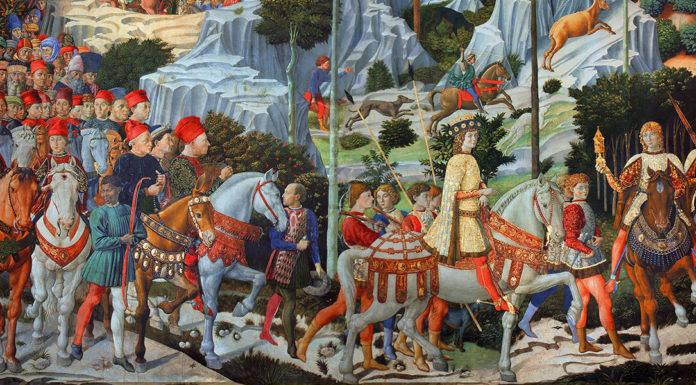 “La scala vermiglia” di Alfredo Pitta Cappella dei Magi di Benozzo Gozzoli