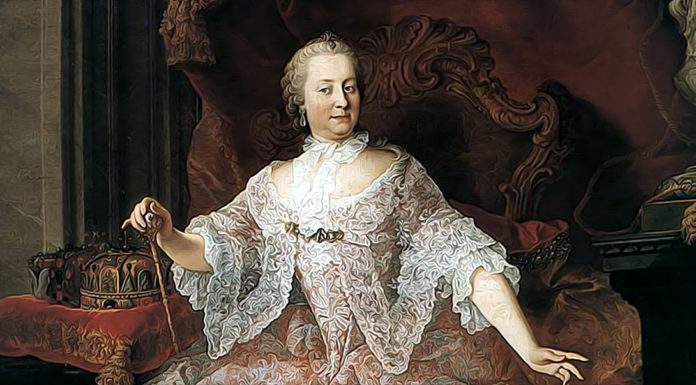 “Annali d’Italia” di Lodovico Antonio Muratori. Volume 7 L’imperatrice Maria Teresa in un dipinto di Martin van Meytens, prima metà del XVIII secolo