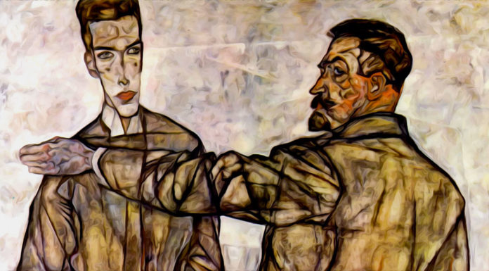 “Discorso sull’ineguaglianza” di Jean-Jacques Rousseau Double Portrait (Chief Inspector Heinrich Benesch and His Son Otto). Egon Schiele