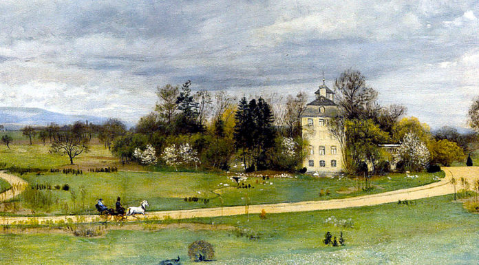 “Rosamunde, D 797” di Schubert Hans Thoma: Der Holzhausenpark in Frankfurt a. M, 1880