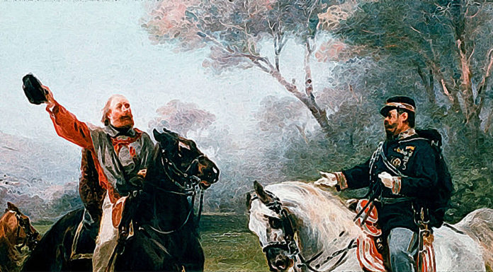 “Il padre della patria studiato come uomo e come re” di Paolo Valera Vittorio Emanuele incontra Garibaldi presso Teano. Sebastiano De Albertis