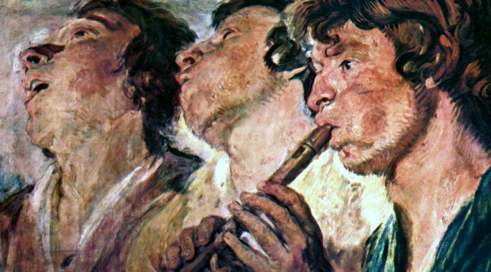 Il “Sollazzo” di Santorre Debenedetti Three Musicians. Jacob Jordaens