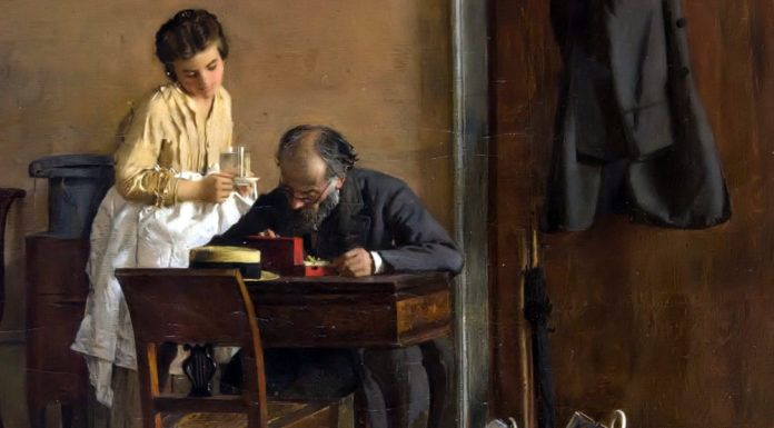 Nuovo audiolibro. “Il fu Mattia Pascal” di Luigi Pirandello Giacomo Favretto, Dopo il viaggio, 1873. Olio su tela