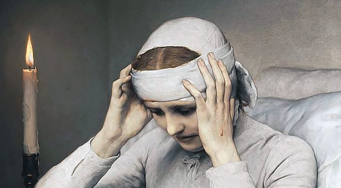 “Da un velo” di Giuseppe Vannicola The Ecstatic Virgin Anna Katharina Emmerich (1885). Gabriel von Max