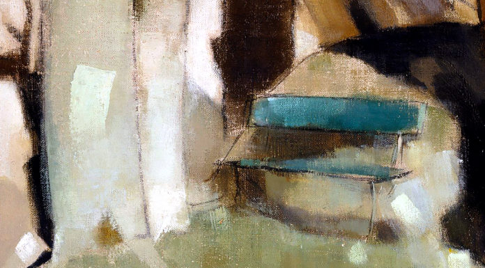 “Favole e moralità” di Filippo Burzio Green Bench. Helene Schjerfbeck