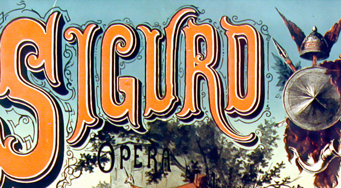 “Sigurd. Ouverture” di Ernest Reyer Ernest Reyer – Sigurd – poster 1880