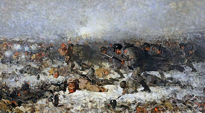 “La guerra” di Angelo Gatti Smârdan Attack. Nicolae Grigorescu
