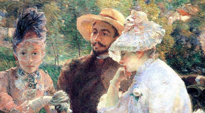 “Antico canto d’amore” di Adelchi e Pierangelo Baratono On the Terrace at Sèvres. Marie Bracquemond