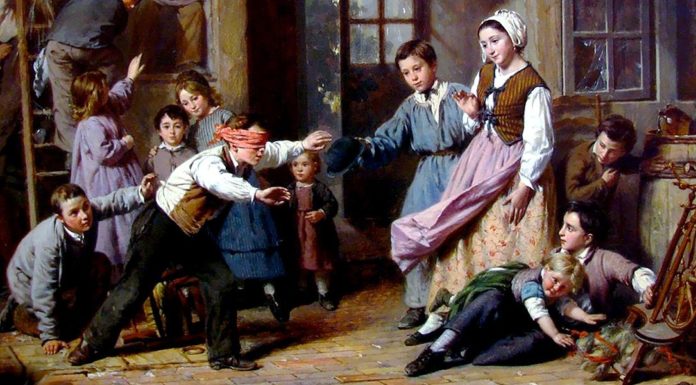 “Jeux d’enfants, Op. 22” di Bizet Blind Man’s Bluff. Pierre Jean Edmond Castan