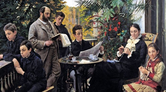 “Dopo le nozze” di Cordelia “The Hirschsprung family portrait”. Peder Severin Krøyer