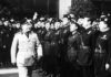 “Antistoria d’Italia” di Fabio Cusin Benito Mussolini, ispeziona una guardia d’onore