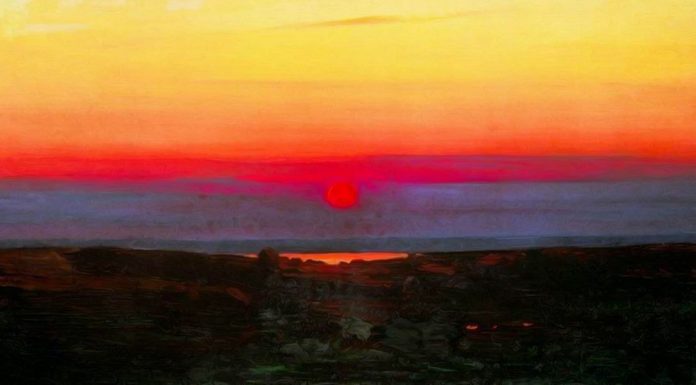“Songs of Sunset” di Frederick Delius Sunset in the steppes by the sea. Arkhip Kuindzhi