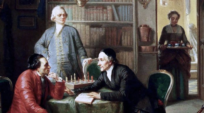 “Il Lavater delle donne” di Johann Caspar Lavater Gotthold Ephraim Lessing e Johann Kaspar Lavater ospiti nella casa di Moses Mendelssohn. Moritz Daniel Oppenheim