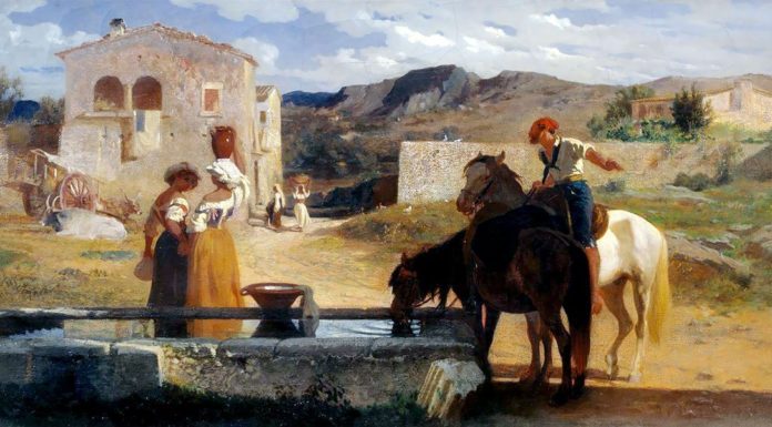 “Anime deboli” di Giuseppe Varvaro Italian Landscape. George Hemming Mason