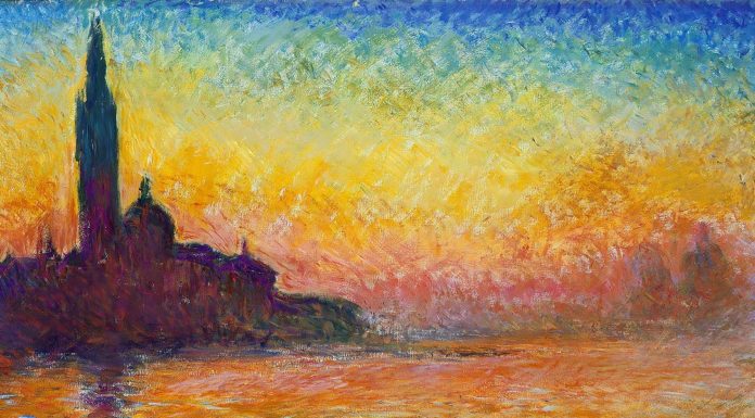 “L’allegoria dell’autunno” di Gabriele D’Annunzio Saint-Georges majeur au crépuscule. Claude Monet