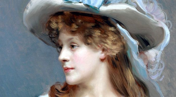 “Ahi, Giacometta, la tua ghirlandella” di Antonio Beltramelli Woman in White. 1880. Raimundo de Madrazo
