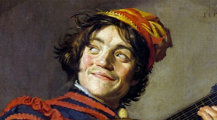 Nuovo audiolibro. “Hop-Frog” di Edgar Allan Poe. Lettura di Mela Boev Buffoon playing a lute. Frans Hals