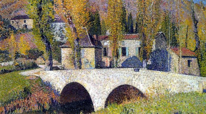 “Leopardi” di Arturo Farinelli The Bridge in Labastide du Vert. Henri Martin